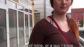 Publicsex euro jizzed on wits a foreigner